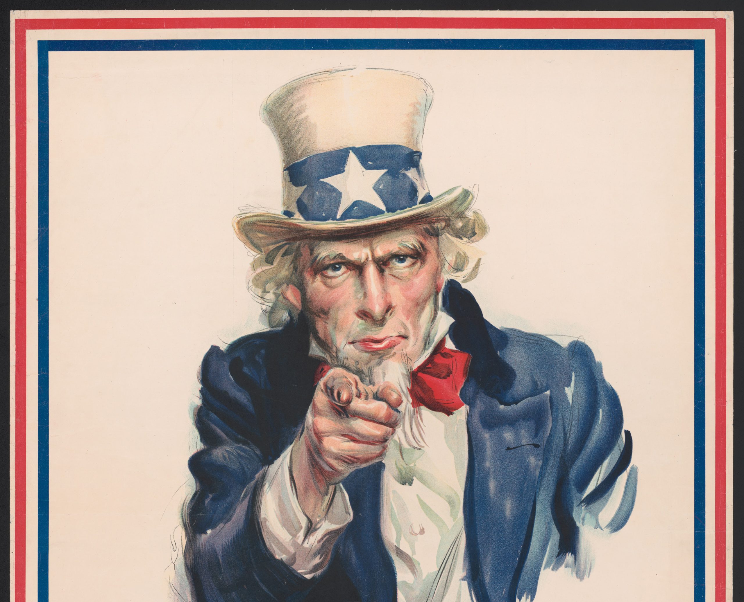 We Want You, Uncle Sam Poster